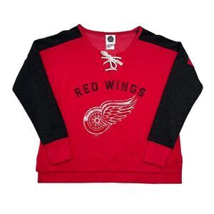 New NHL Women's Detroit Red Wings‎ Lightweight Sweatshirt
